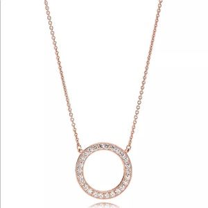 Authentic Hearts of PANDORA pendant Necklace